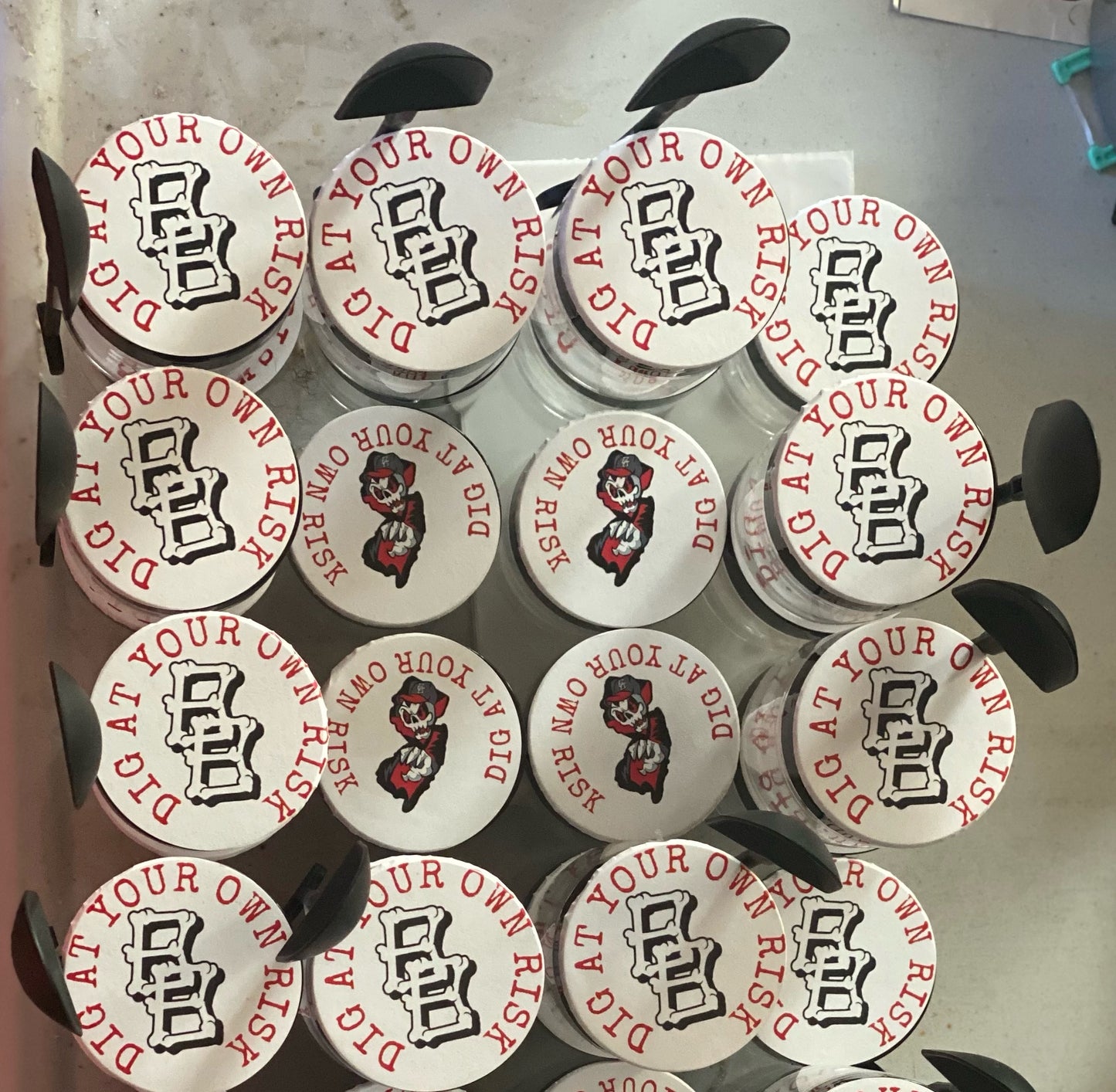 Iridescent BonezBrimz Pin