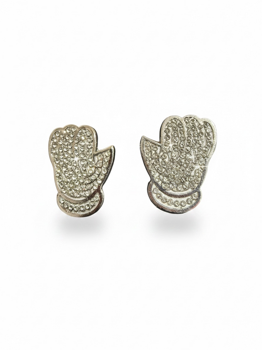 BB X Copshop Sliver Iced out gloves