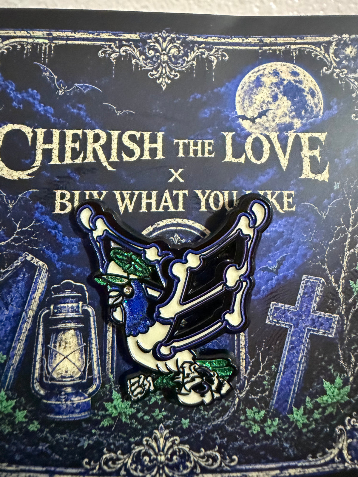 BB X CherishTheLove Green/ Royal Blue