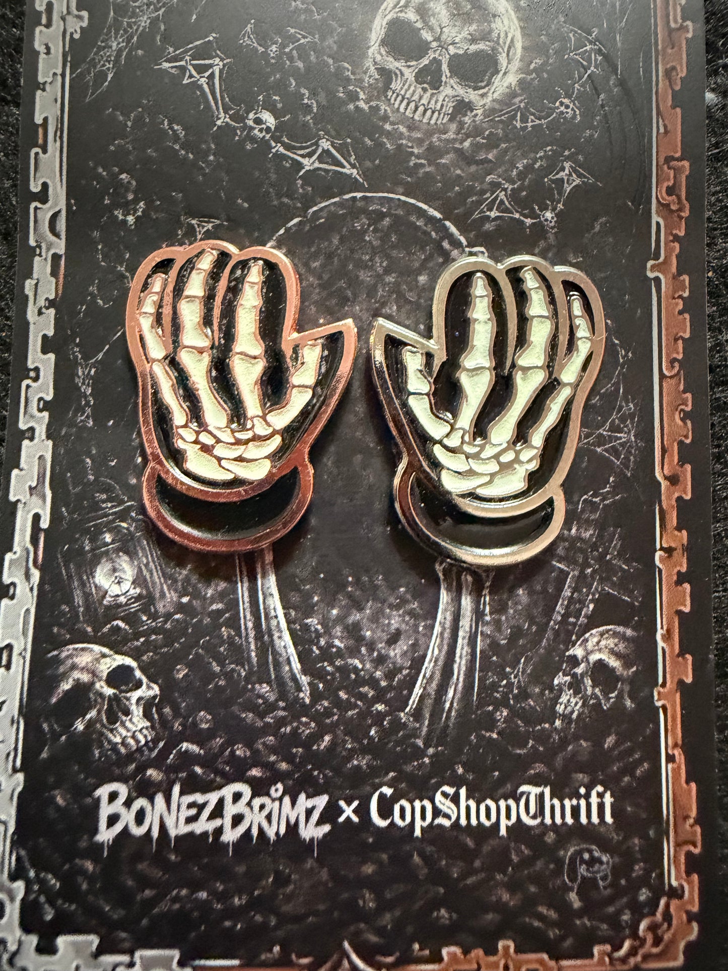 BB x CST GLOVES Silver Copper
